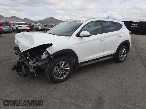 2017 Hyundai Tucson Sport with VIN KM8J3CA28HU505832, listed as a Copart auction lot 50848335 with 70,949 mi miles and Salvage Title. Bid and sale history available at DreamBid. Image 1.