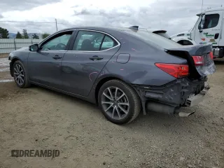 2018 Acura TLX with VIN 19UUB2F32JA010096, listed as a Copart auction lot 54727405 with 64,240 mi miles and Salvage Title. Bid and sale history available at carsss.com. Image 2.
