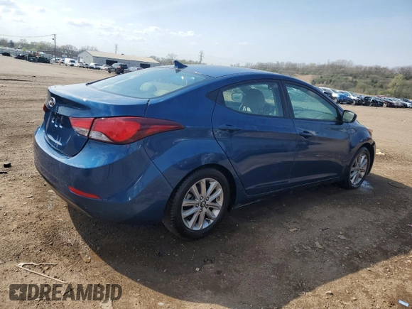 2014 Hyundai Elantra SE z VIN KMHDH4AE3EU095984, wystawiony jako Copart lot #54192135 z przebiegiem 117 551 mil mil oraz Szkoda całkowita • Salvage title. Historia ofert i sprzedaży dostępna na DreamBid. Obrazek 3.