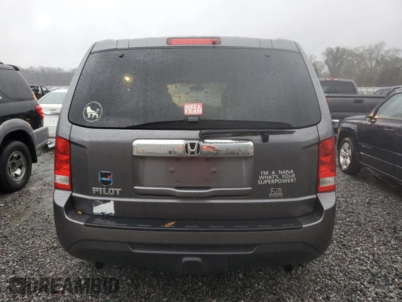 2015 Honda Pilot LX with VIN 5FNYF3H2XFB012479, listed as a Copart auction lot 83733544 with 137,068 mi miles and Salvage Title. Bid and sale history available at carsss.com. Image 6.