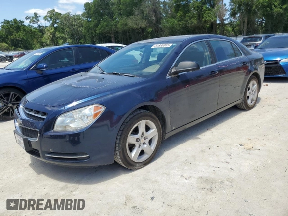 2009 Chevrolet Malibu 1LS with VIN 1G1ZG57B29F178101, listed as a Copart auction lot 54886365 with 226,157 mi miles and Salvage Title. Bid and sale history available at DreamBid. Image 1.