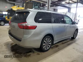 2020 Toyota Sienna XLE with VIN 5TDDZ3DC7LS251760, listed as a Copart auction lot 60125385 with 62,326 mi miles and Salvage title. Bid and sale history available at DreamBid. Image 3.