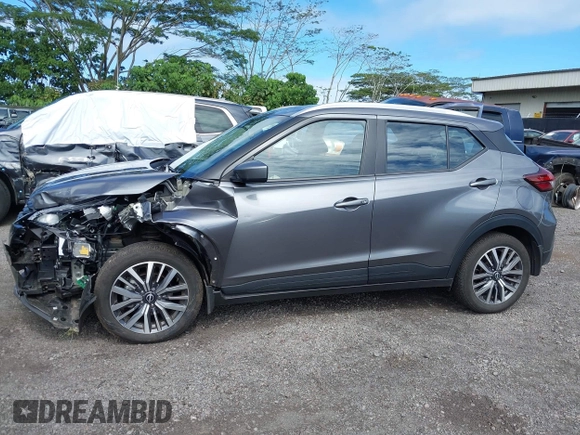 2024 Nissan Kicks SV with VIN 3N1CP5CV5RL504477, listed as a IAAI auction lot 41809238 with 13,414 mi miles and . Bid and sale history available at DreamBid. Image 14.