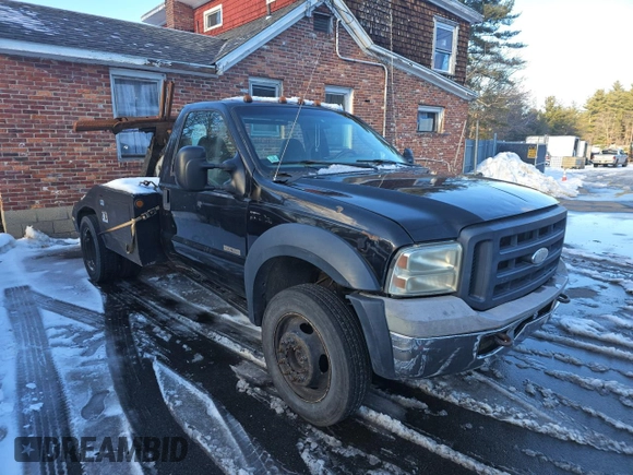 2007 Ford F-450 with VIN 1FDXF47P77EA65475, listed as a Copart auction lot 44813795 with 100,915 mi miles and Clean title. Bid and sale history available at DreamBid. Image 1.