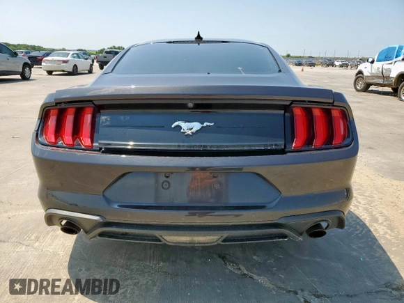 2022 Ford Mustang EcoBoost with VIN 1FA6P8TH8N5129965, listed as a Copart auction lot 59307485 with 39,806 mi miles and Salvage title. Bid and sale history available at DreamBid. Image 6.
