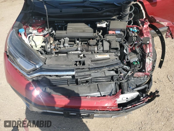 2022 Honda CR-V Touring with VIN 7FARW2H94NE031060, listed as a Copart auction lot 55884655 with 34,419 mi miles and Salvage title. Bid and sale history available at DreamBid. Image 11.
