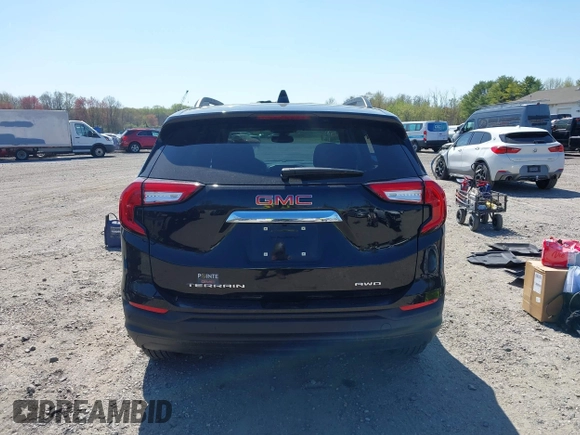 2024 GMC Terrain SLE with VIN 3GKALTEG8RL110916, listed as a IAAI auction lot 42064712 with 4,418 mi miles and . Bid and sale history available at DreamBid. Image 16.