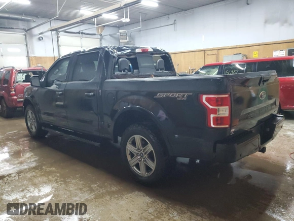 2019 Ford F-150 XL с VIN 1FTEW1EP8KFB22895, выставлен на аукционе Copart как лот 54228595 с пробегом 128 905 миль миль и Чистый • Clean title. История ставок и продаж доступна на DreamBid. Изображение 2.