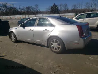 2008 Cadillac CTS AWD w/1SB with VIN 1G6DT57V080197208, listed as a Copart auction lot 43257985 with 125,877 mi miles and Salvage Title. Bid and sale history available at carsss.com. Image 2.