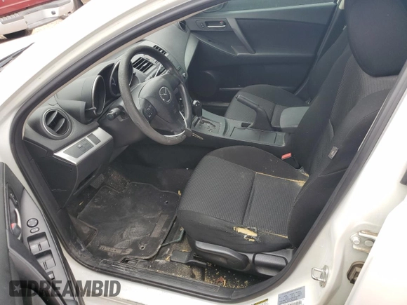 2013 Mazda 3 i SV with VIN JM1BL1TG6D1785025, listed as a Copart auction lot 56279915 with 134,544 mi miles and Salvage title. Bid and sale history available at DreamBid. Image 7.