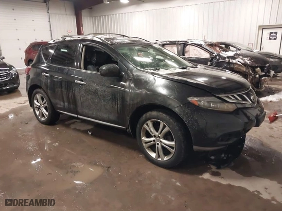2011 Nissan Murano SL with VIN JN8AZ1MW0BW185072, listed as a IAAI auction lot 41028345 with 148,581 mi miles. Bid and sale history available at carsss.com. Image 1.