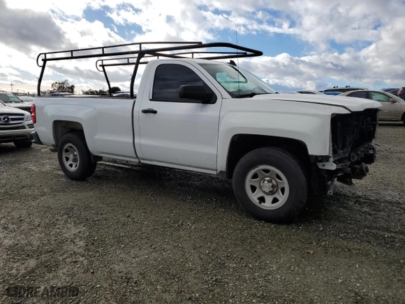 2015 Chevrolet Silverado 1500 Work Truck with VIN 1GCNCPEH8FZ442338, listed as a Copart auction lot 85089134 with 153,641 mi miles and Salvage Title. Bid and sale history available at carsss.com. Image 4.