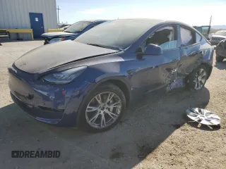 2023 Tesla Model Y Long Range with VIN 7SAYGDEE3PA081226, listed as a Copart auction lot 88674385 with Not Provided miles and Salvage Title. Bid and sale history available at DreamBid. Image 1.