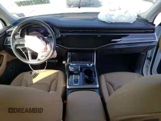 2020 Audi Q7 Premium with VIN WA1AJAF79LD006821, listed as a Copart auction lot 58021623 with 0 mi miles. Bid and sale history available at carsss.com. Image 8.