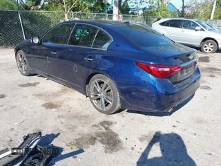 2021 Infiniti Q50 3.0t SENSORY with VIN JN1EV7CP9MM707723, listed as a IAAI auction lot 41834111 with 56,787 mi miles. Bid and sale history available at carsss.com. Image 3.