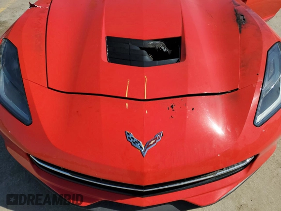 2015 Chevrolet Corvette 1LT with VIN 1G1YA2D78F5115503, listed as a Copart auction lot 74115974 with 49,822 mi miles and Clean Title. Bid and sale history available at carsss.com. Image 11.