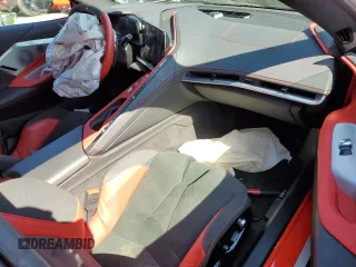 2023 Chevrolet Corvette 2LT with VIN 1G1YB2D44P5116636, listed as a Copart auction lot 74525944 with 2,027 mi miles and Salvage title. Bid and sale history available at DreamBid. Image 8.
