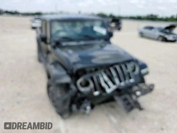 2020 Jeep Gladiator Overland with VIN 1C6HJTFG9LL217966, listed as a Copart auction lot 59424545 with 61,407 mi miles and Salvage title. Bid and sale history available at DreamBid. Image 13.