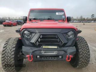 2018 Jeep Wrangler Unlimited Rubicon z VIN 1C4HJXFN3JW148119, wystawiony jako Copart lot #85839454 z przebiegiem Nie podano mil oraz Szkoda całkowita • Salvage title. Historia ofert i sprzedaży dostępna na DreamBid. Obrazek 5.
