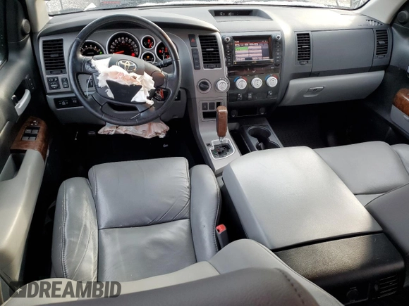 2012 Toyota Tundra 4WD Truck LTD with VIN 5TFHY5F18CX214237, listed as a Copart auction lot 81987164 with 190,966 mi miles and Salvage Title. Bid and sale history available at carsss.com. Image 8.