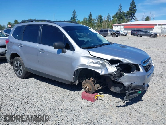 2018 Subaru Forester with VIN JF2SJABC1JH460789, listed as a IAAI auction lot 42631854 with 86,215 mi miles and . Bid and sale history available at DreamBid. Image 1.