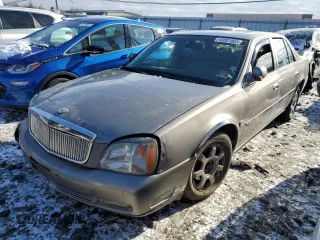2002 Cadillac DeVille DHS z VIN 1G6KE57Y52U285280, wystawiony jako Copart lot #42001865 z przebiegiem Nie podano mil oraz Szkody całkowita. Historia ofert i sprzedaży dostępna na DreamBid. Obrazek 1.