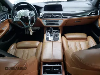 2016 BMW 7 Series 750i xDrive with VIN WBA7F2C54GG415272, listed as a Copart auction lot 86573664 with Not provided miles and Salvage title. Bid and sale history available at DreamBid. Image 8.