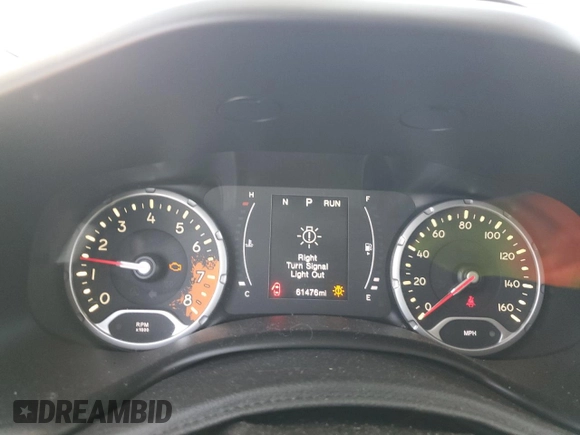 2017 Jeep Renegade Sport with VIN ZACCJBAB1HPG60110, listed as a Copart auction lot 63074295 with 61,476 mi miles and Salvage title. Bid and sale history available at DreamBid. Image 9.