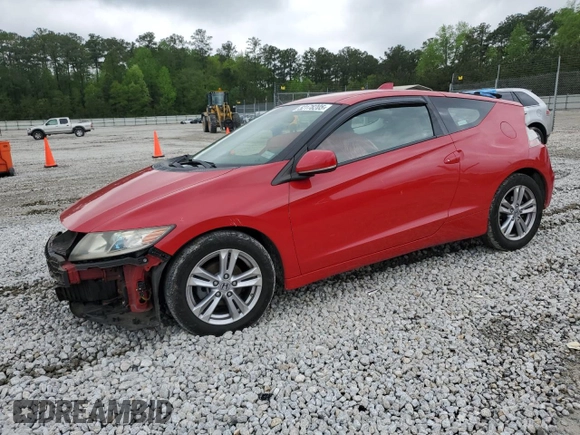 2011 Honda CR-Z with VIN JHMZF1C43BS010845, listed as a Copart auction lot 52178205 with 154,779 mi miles and Salvage Title. Bid and sale history available at carsss.com. Image 1.