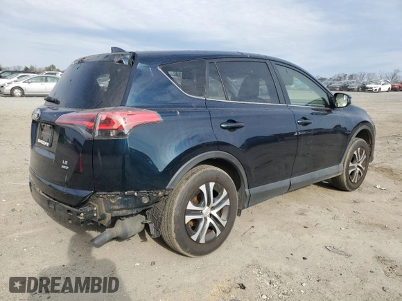 2018 Toyota RAV4 LE with VIN JTMBFREV7JJ256356, listed as a Copart auction lot 47799825 with 88,960 mi miles and Salvage Title. Bid and sale history available at carsss.com. Image 3.