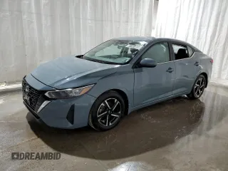 2024 Nissan Sentra SV z VIN 3N1AB8CV4RY208473, wystawiony jako Copart lot #61141385 z przebiegiem 27 700 mil mil oraz Szkoda całkowita • Salvage title. Historia ofert i sprzedaży dostępna na DreamBid. Obrazek 1.