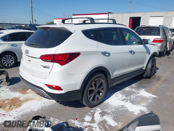 2017 Hyundai Santa Fe Ultimate with VIN 5XYZWDLA9HG481809, listed as a IAAI auction lot 42494779 with 69,674 mi miles and . Bid and sale history available at DreamBid. Image 4.