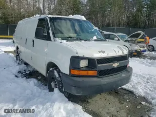 2011 Chevrolet Express Cargo Van with VIN 1GCWGFBA2B1163177, listed as a Copart auction lot 86876614 with 290,696 mi miles and Salvage Title. Bid and sale history available at carsss.com. Image 11.