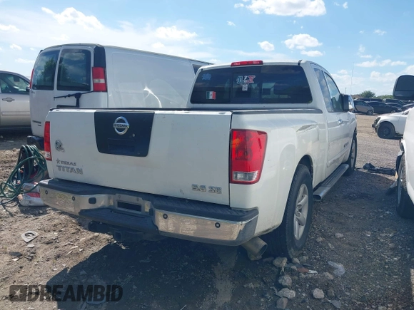 2007 Nissan Titan LE with VIN 1N6BA06A97N202920, listed as a IAAI auction lot 42101546 with 314,018 mi miles and . Bid and sale history available at DreamBid. Image 4.