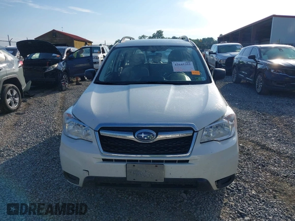 2015 Subaru Forester 2.5i with VIN JF2SJABC1FH557918, listed as a IAAI auction lot 42645355 with 288,345 mi miles and . Bid and sale history available at DreamBid. Image 12.