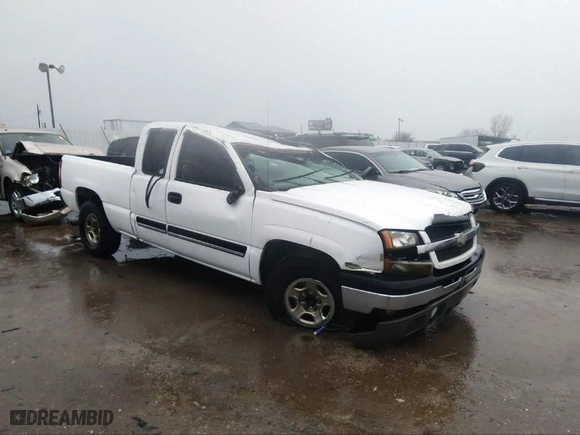 2003 Chevrolet Silverado 1500 LS with VIN 2GCEC19X831281928, listed as a IAAI auction lot 39792707 with 1 mi miles. Bid and sale history available at carsss.com. Image 1.
