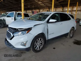 2018 Chevrolet Equinox LT with VIN 2GNAXJEV2J6195660, listed as a Copart auction lot 59442755 with 130,993 mi miles and Salvage title. Bid and sale history available at DreamBid. Image 1.