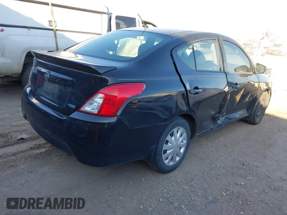 2016 Nissan Versa SV with VIN 3N1CN7AP0GL875887, listed as a IAAI auction lot 41756300 with 134,844 mi miles. Bid and sale history available at carsss.com. Image 4.