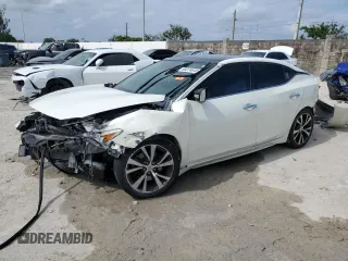 2017 Nissan Maxima SV z VIN 1N4AA6AP6HC370854, wystawiony jako Copart lot #60374645 z przebiegiem 151 160 mil mil oraz Czysty tytuł • Clean title. Historia ofert i sprzedaży dostępna na DreamBid. Obrazek 1.