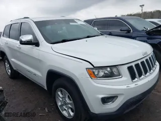 2014 Jeep Grand Cherokee Laredo with VIN 1C4RJEAG3EC180965, listed as a IAAI auction lot 41488781 with 108,633 mi miles. Bid and sale history available at carsss.com. Image 1.