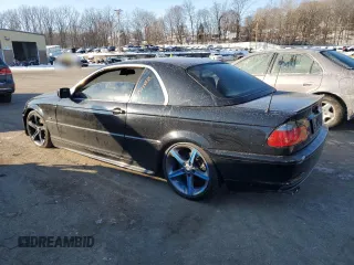 2003 BMW 3 Series 325Ci with VIN WBABS33453PG89418, listed as a Copart auction lot 89134855 with 120,869 mi miles and Salvage Title. Bid and sale history available at carsss.com. Image 2.