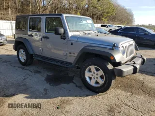 2018 Jeep Wrangler JK Unlimited Sport S with VIN 1C4BJWDG7JL874829, listed as a Copart auction lot 42058385 with 106,295 mi miles and Clean Title. Bid and sale history available at carsss.com. Image 4.