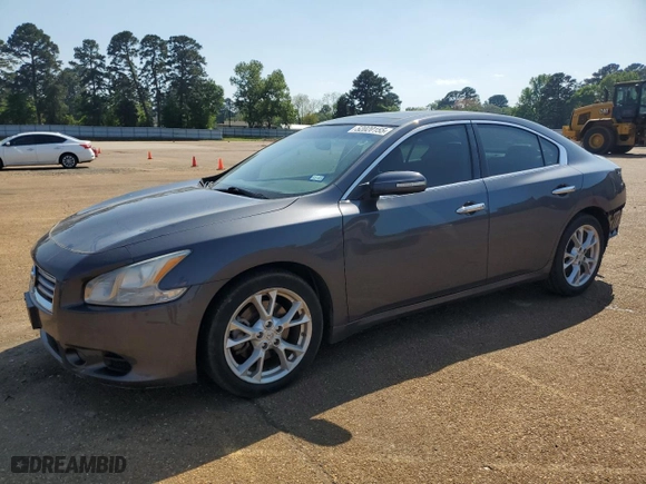 2012 Nissan Maxima 3.5 S with VIN 1N4AA5AP7CC800894, listed as a Copart auction lot 52020155 with 110,492 mi miles and Salvage Title. Bid and sale history available at carsss.com. Image 1.