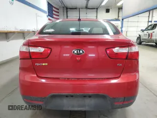 2015 Kia Rio EX with VIN KNADN4A35F6499738, listed as a Copart auction lot 45329805 with 99,029 mi miles and Salvage Title. Bid and sale history available at carsss.com. Image 6.