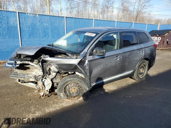 2016 Mitsubishi Outlander ES с VIN JA4AZ2A30GZ601228, выставлен на аукционе Copart как лот 49674835 с пробегом 175 909 миль миль и Списание • Salvage title. История ставок и продаж доступна на DreamBid. Изображение 1.