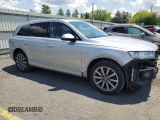 2018 Audi Q7 Prestige with VIN WA1VAAF71JD017682, listed as a Copart auction lot 58713945 with 120,610 mi miles and Salvage title. Bid and sale history available at DreamBid. Image 4.