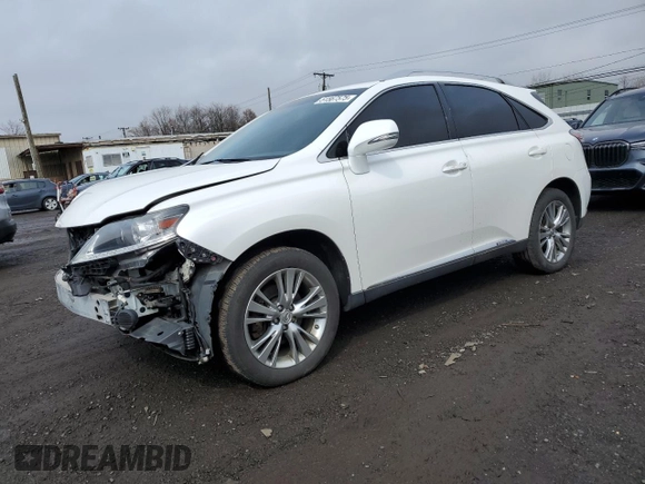 2013 Lexus RX 450h with VIN JTJBC1BA6D2057886, listed as a Copart auction lot 51567575 with 133,646 mi miles and Salvage Title. Bid and sale history available at DreamBid. Image 1.