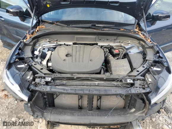 2024 Volvo XC60 Plus Dark Theme with VIN YV4L12RL5R1744782, listed as a Copart auction lot 82366034 with 22,864 mi miles and Salvage Title. Bid and sale history available at carsss.com. Image 13.