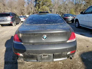 2004 BMW 6 Series 645Ci with VIN WBAEH73494B215390, listed as a Copart auction lot 47192745 with 0 mi miles and Clean Title. Bid and sale history available at carsss.com. Image 6.