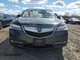 2016 Acura MDX w/Advance with VIN 5FRYD4H99GB017116, listed as a Copart auction lot 47207205 with 127,226 mi miles and Salvage Title. Bid and sale history available at carsss.com. Image 5.